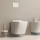 wall-mounted toilet brush