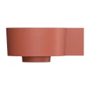 countertop/wall-mounted basin - right, 33 x 34 cm