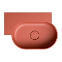 umywalka nablatowa/wisząca - lewa, 55 x 38 cm