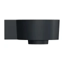 vasque à poser/suspendu - gauche, 33 x 34 cm