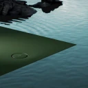 anti-slip composite shower tray, 80 x 100 cm