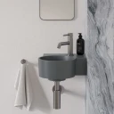 vasque à poser/suspendu - droite, 33 x 34 cm