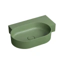 countertop/wall-mounted basin - right, 64 x 44 cm