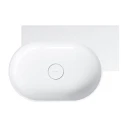 vasque à poser/suspendu - droite, 64 x 44 cm