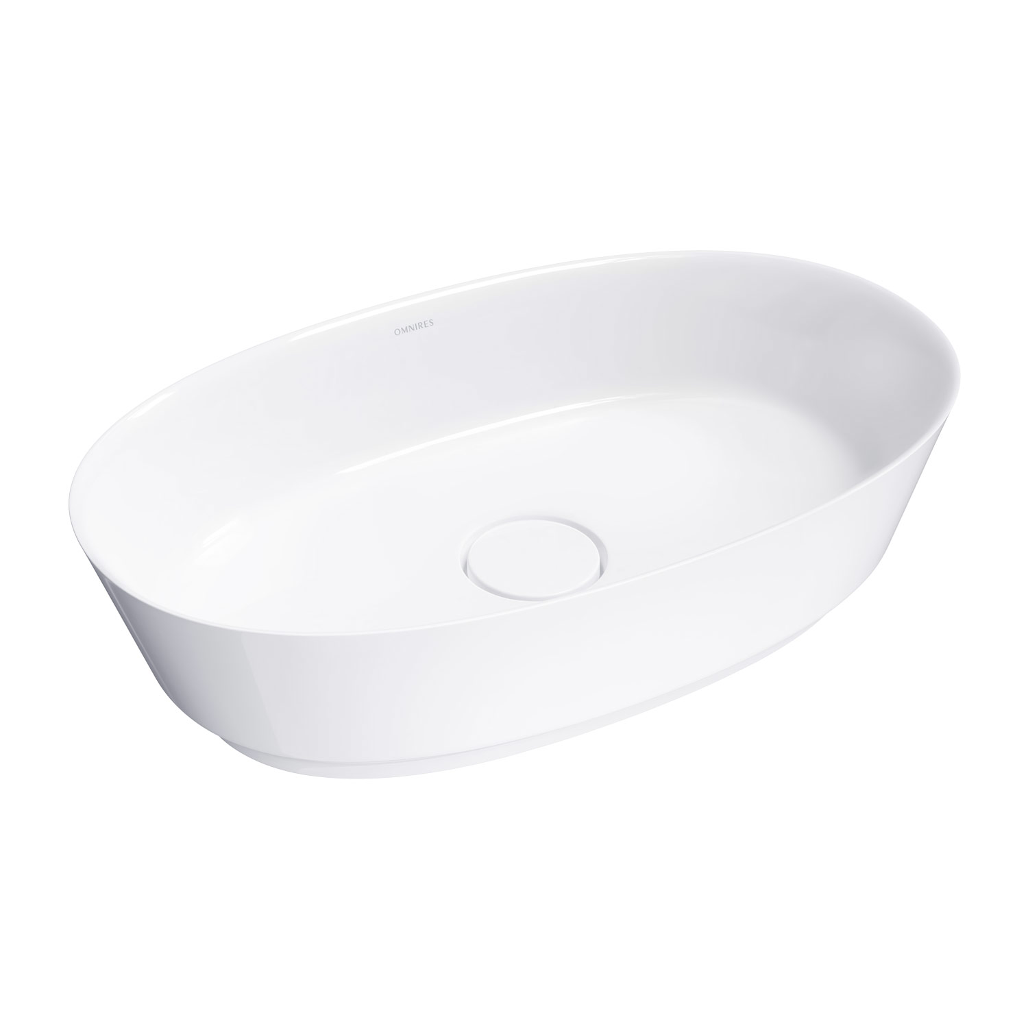 countertop basin, 60 x 36 cm