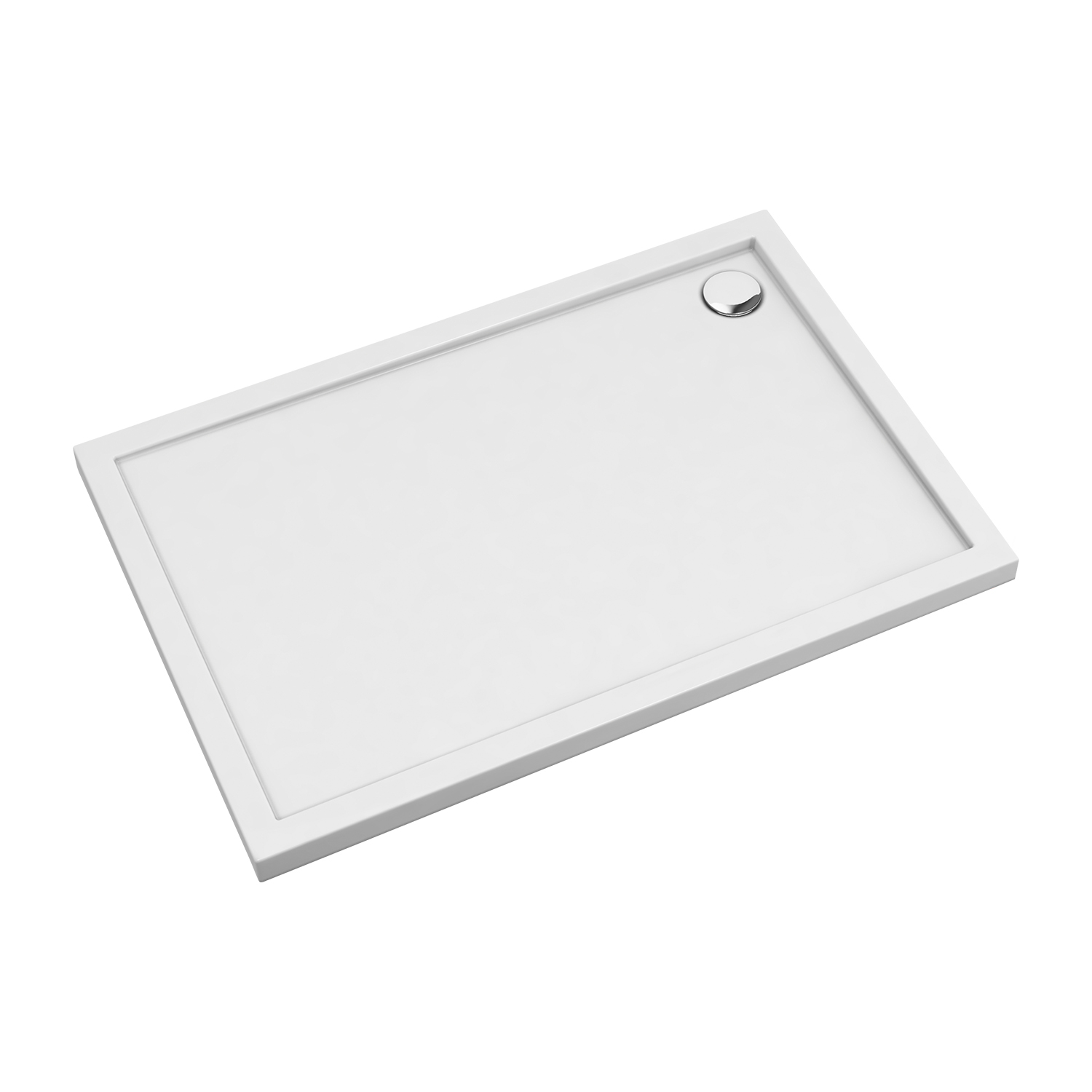 acrylic shower tray, 80 x 100 cm