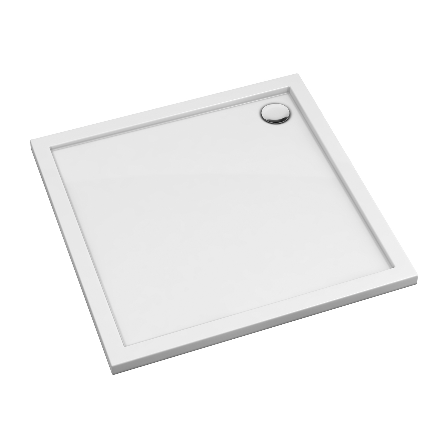 acrylic shower tray, 90 x 90 cm