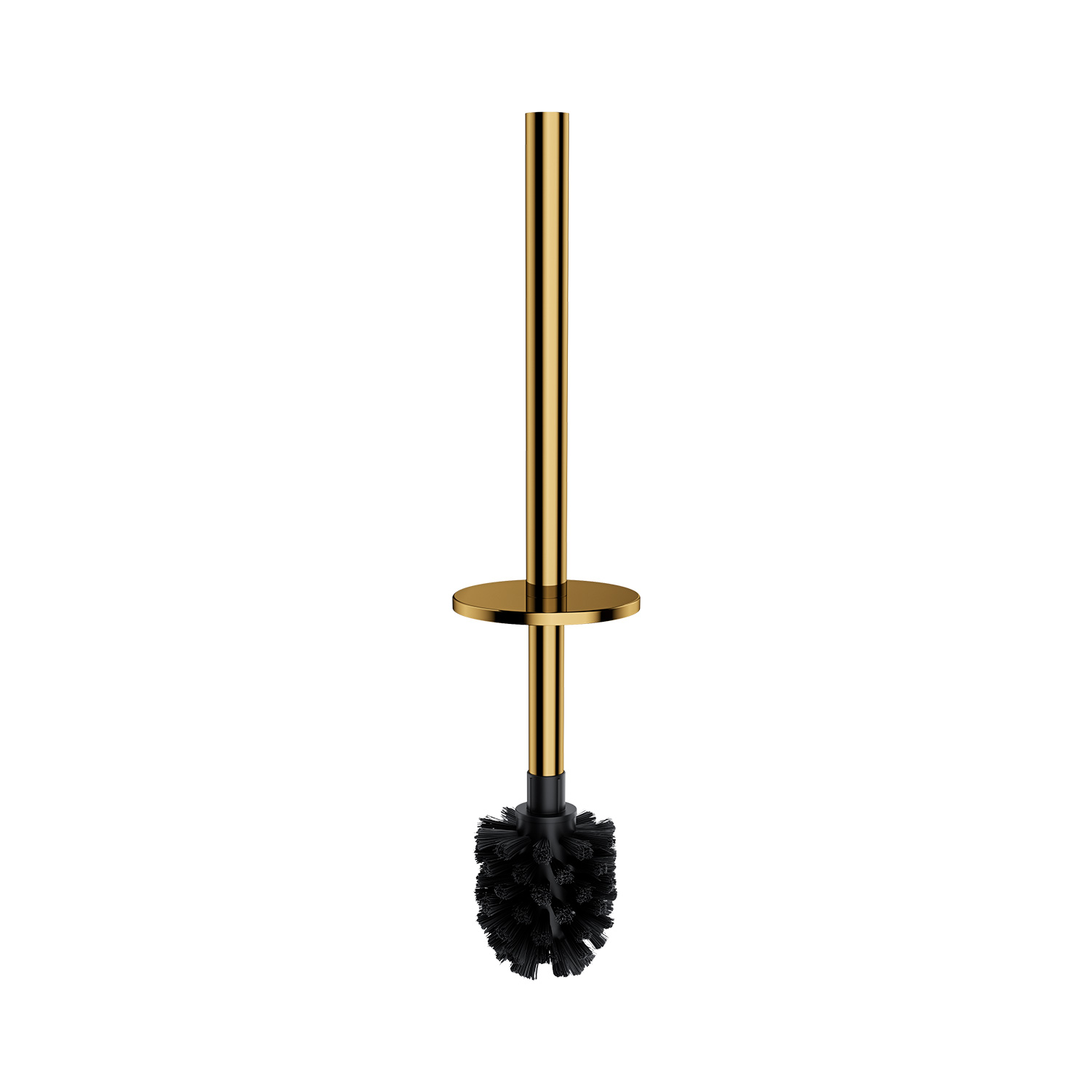 wall-mounted toilet brush