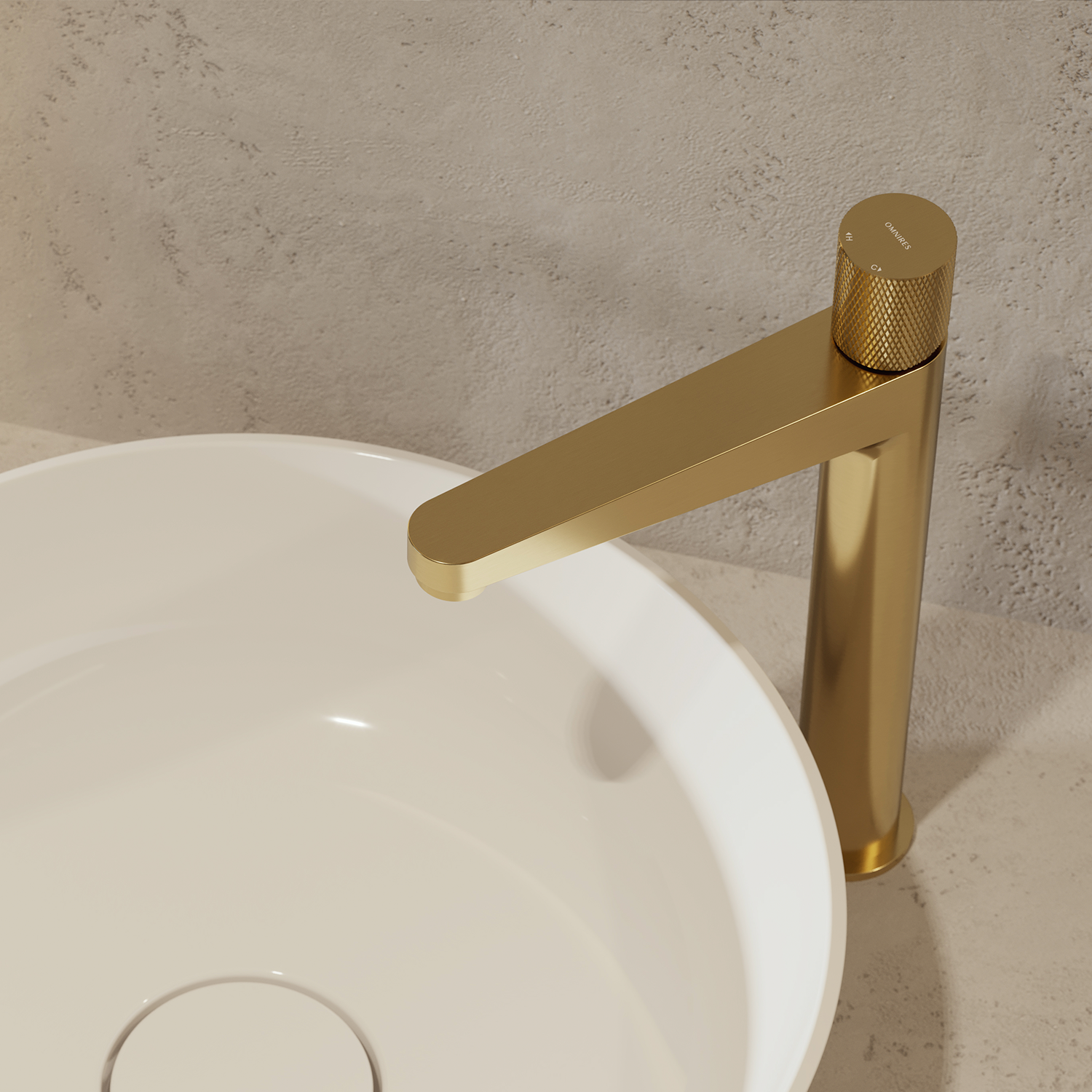 countertop basin, ø40 cm