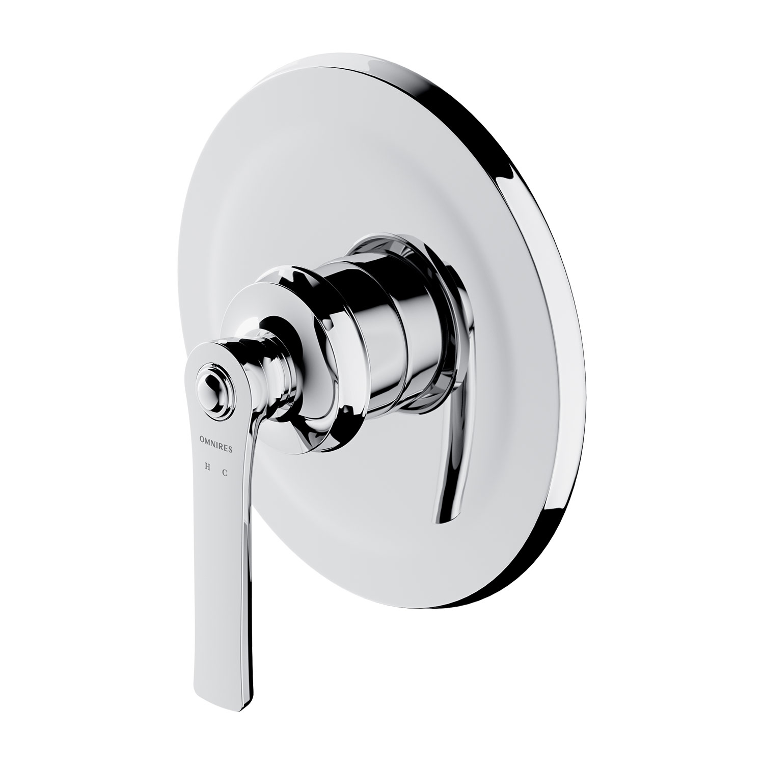 shower mixer for concealed installation