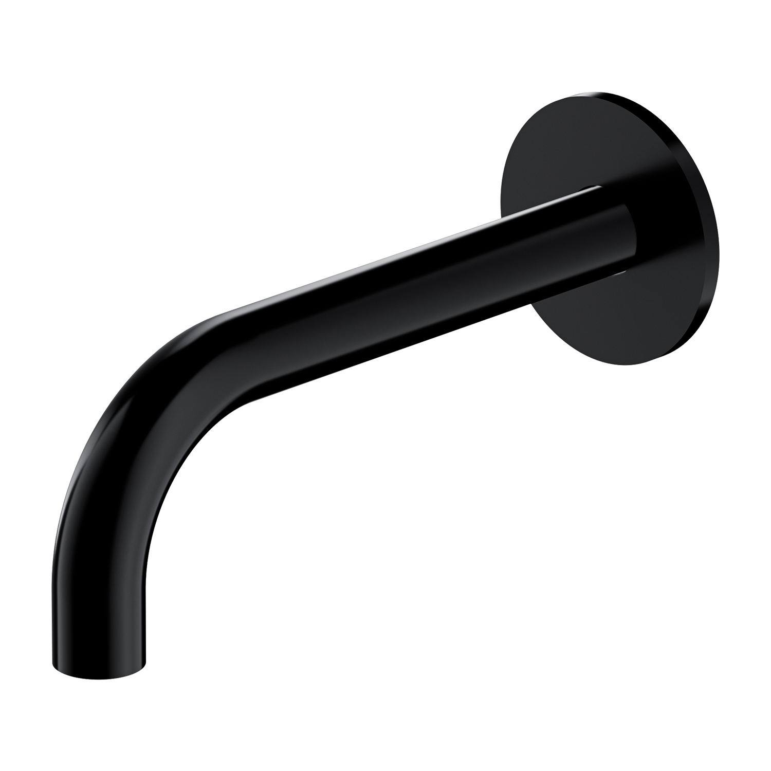 wall-mounted bath spout