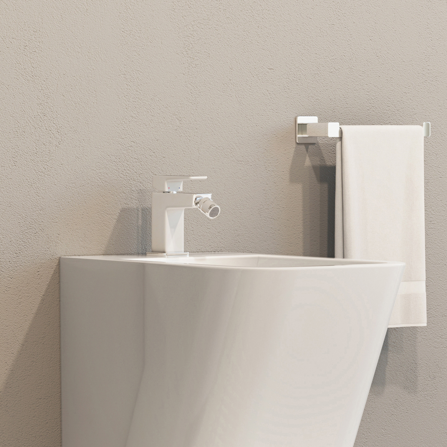 bidet wiszący, 49 x 35 cm